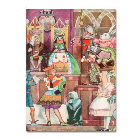 Vintage Apple Collection 'CA Fairy 58' Canvas Art,18x24